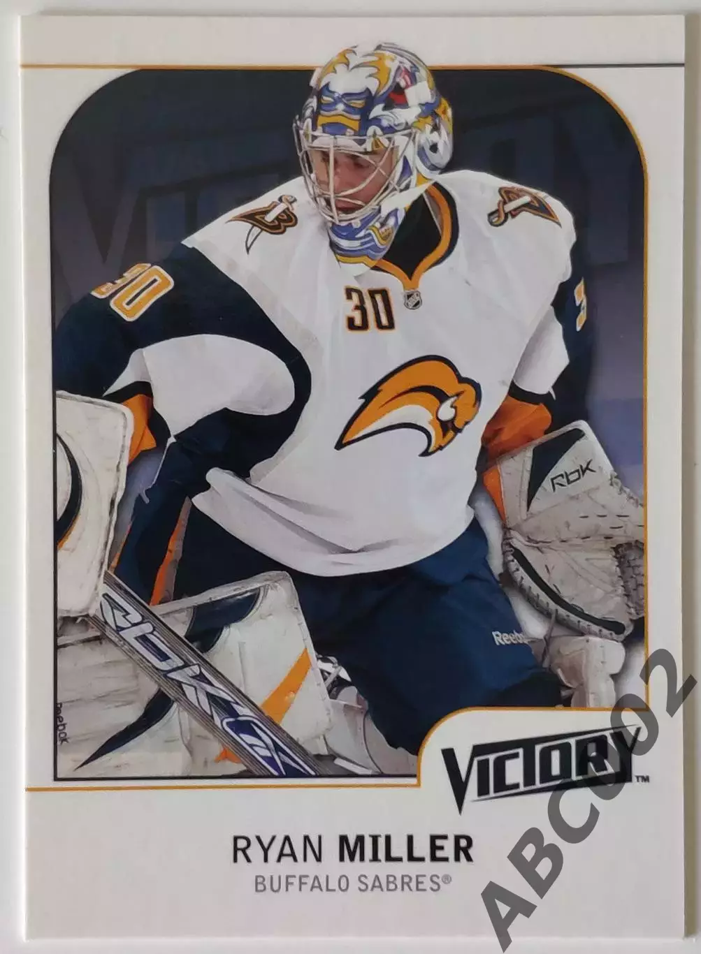 Карточка НХЛ / Ryan Miller / Buffalo / Victory