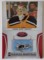 Карточка НХЛ / Tuuka Rask / 159 из 250 / Bruins / Masked Marvels