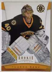 Карточка НХЛ / Tuuka Rask / Bruins / Rookie Anthology