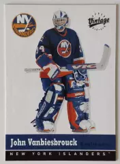 Карточка НХЛ / John Vanbiesbrouck / Islanders / Vintage