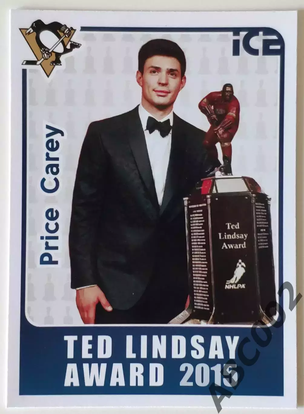 Карточка НХЛ / Carey Price / Penguins / Ted Lindsey Award