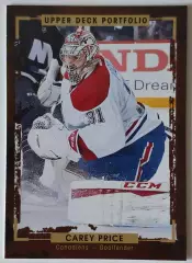 Карточка НХЛ / Carey Price / Canadiens / Portfolio