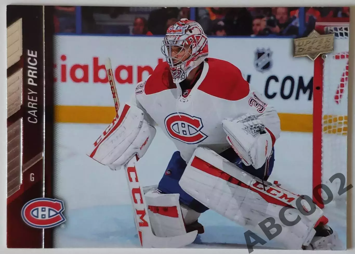 Карточка НХЛ / Carey Price / Canadiens / Series 2