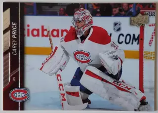 Карточка НХЛ / Carey Price / Canadiens / Series 2