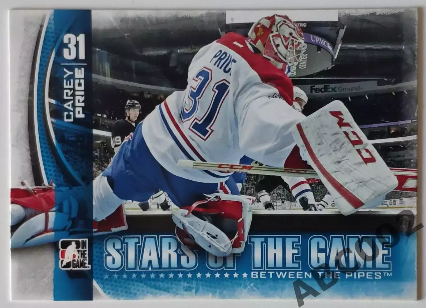 Карточка НХЛ / Carey Price / Canadiens / Stars of the Game