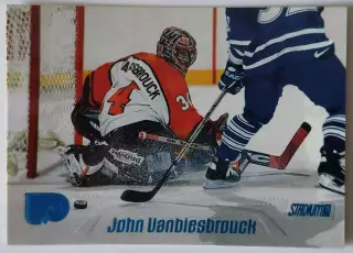 Карточка НХЛ / John Vanbiesbrouck / Flyers / Stadium Club