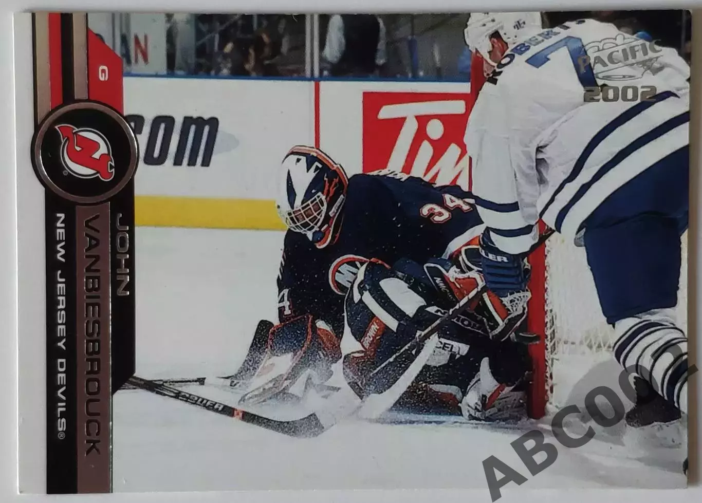 Карточка НХЛ / John Vanbiesbrouck / Devils / Pacific