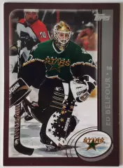 Карточка НХЛ / Ed Belfour / Dallas Stars / Topps NHL Record
