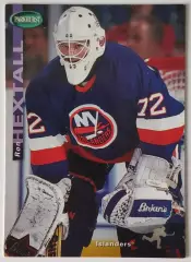 Карточка НХЛ / Ron Hextall / Islanders / Parkhurst