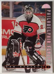 Карточка НХЛ / Ron Hextall / Flyers / Leaf