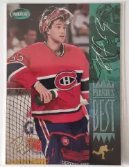 Карточка НХЛ / Patrick Roy / Canadiens / Parkhurst Parkie
