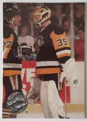 Карточка НХЛ / Tom Barrasso / Penguins / Pro Set