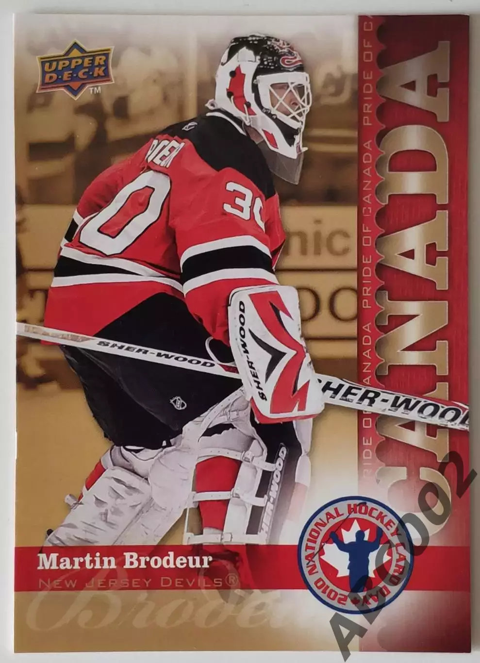 Карточка НХЛ / Martin Brodeur / Devils / Canada