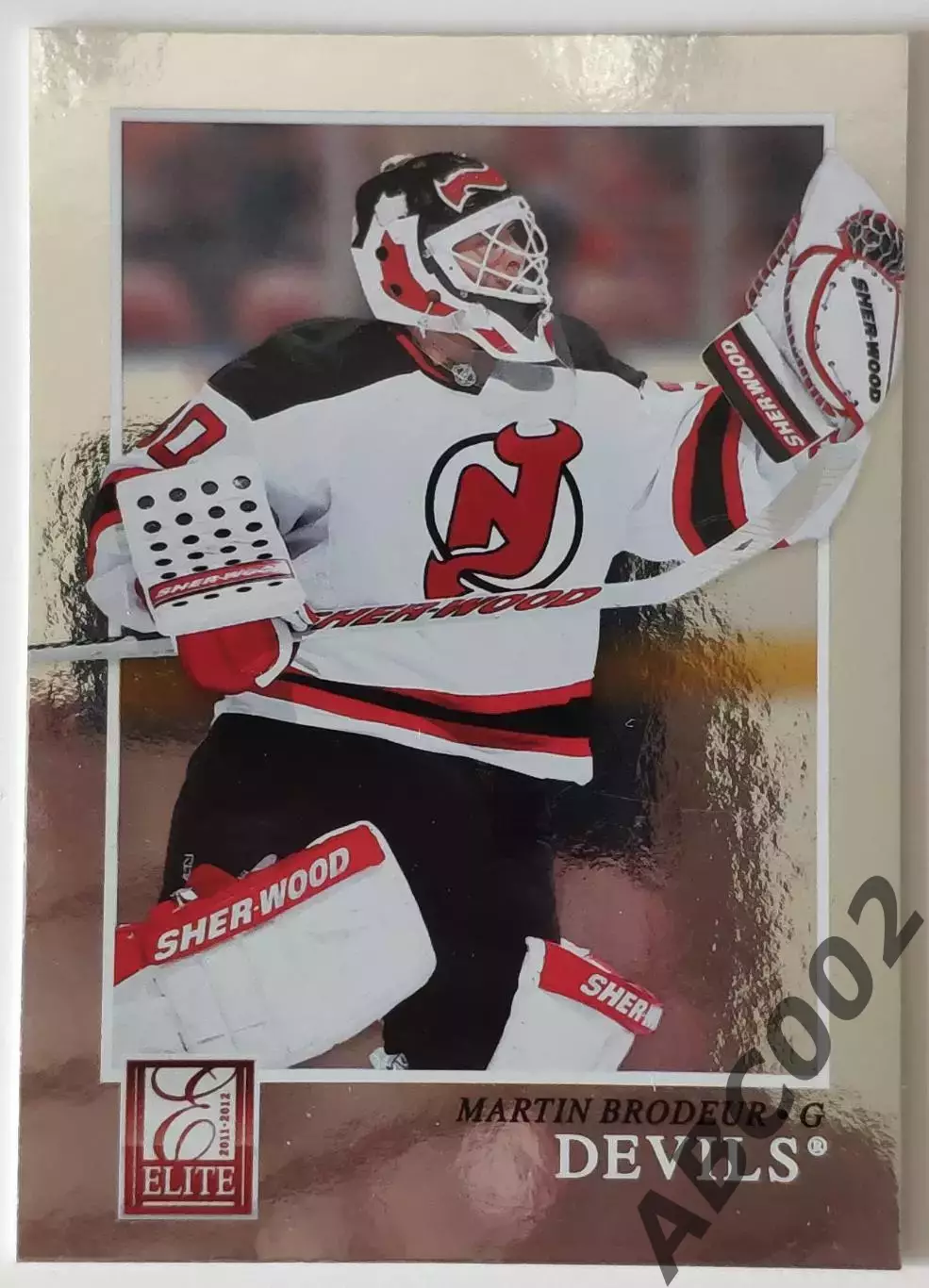 Карточка НХЛ / Martin Brodeur / Devils / Elite