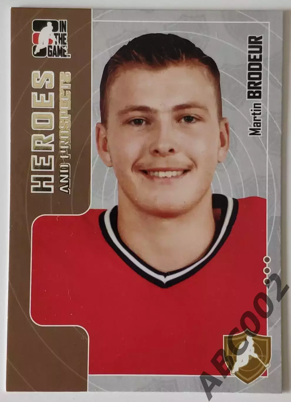 Карточка НХЛ / Martin Brodeur / Devils / Heroes & Prospects