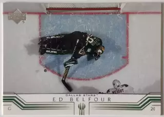 Карточка НХЛ / Ed Belfour / Dallas Stars / Upper Deck