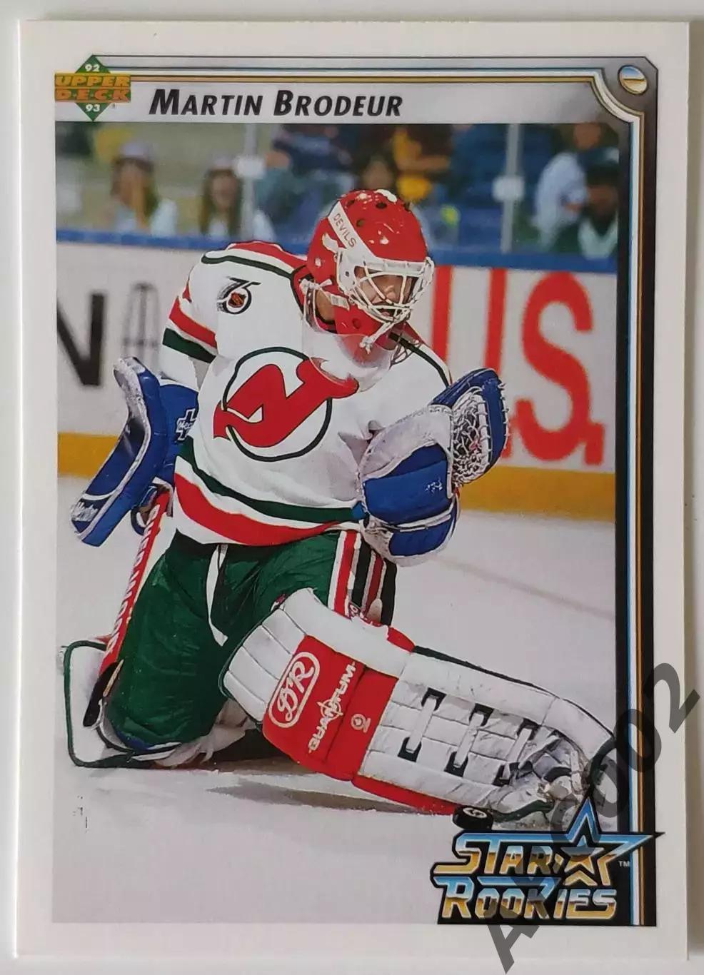 Карточка НХЛ / Martin Brodeur / Devils / Star Rookies