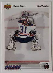 Карточка НХЛ / Grant Fuhr / Oilers / Upper Deck