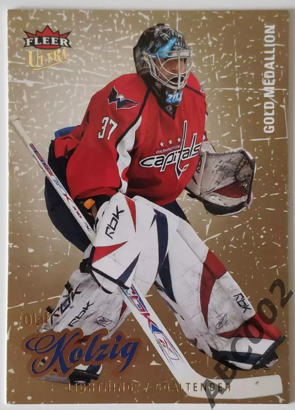 Карточка НХЛ / Olaf Kolzig / Capitals / Fleer Ultra