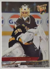 Карточка НХЛ / Tom Barrasso / Penguins / Fleer Ultra