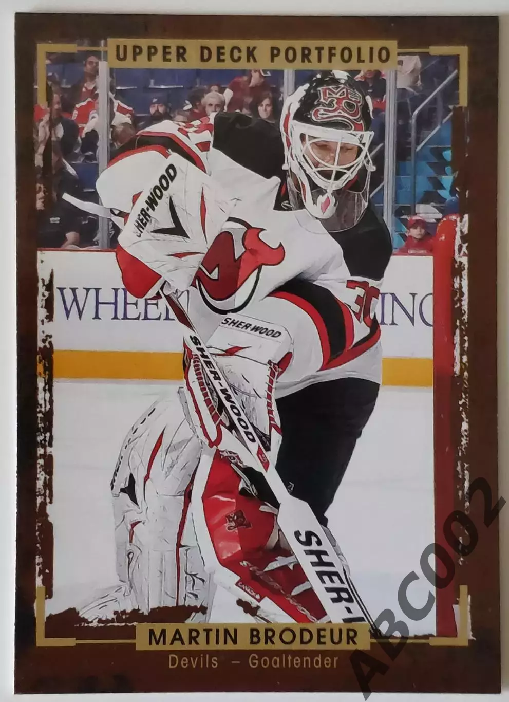 Карточка НХЛ / Martin Brodeur / Devils / Portfolio