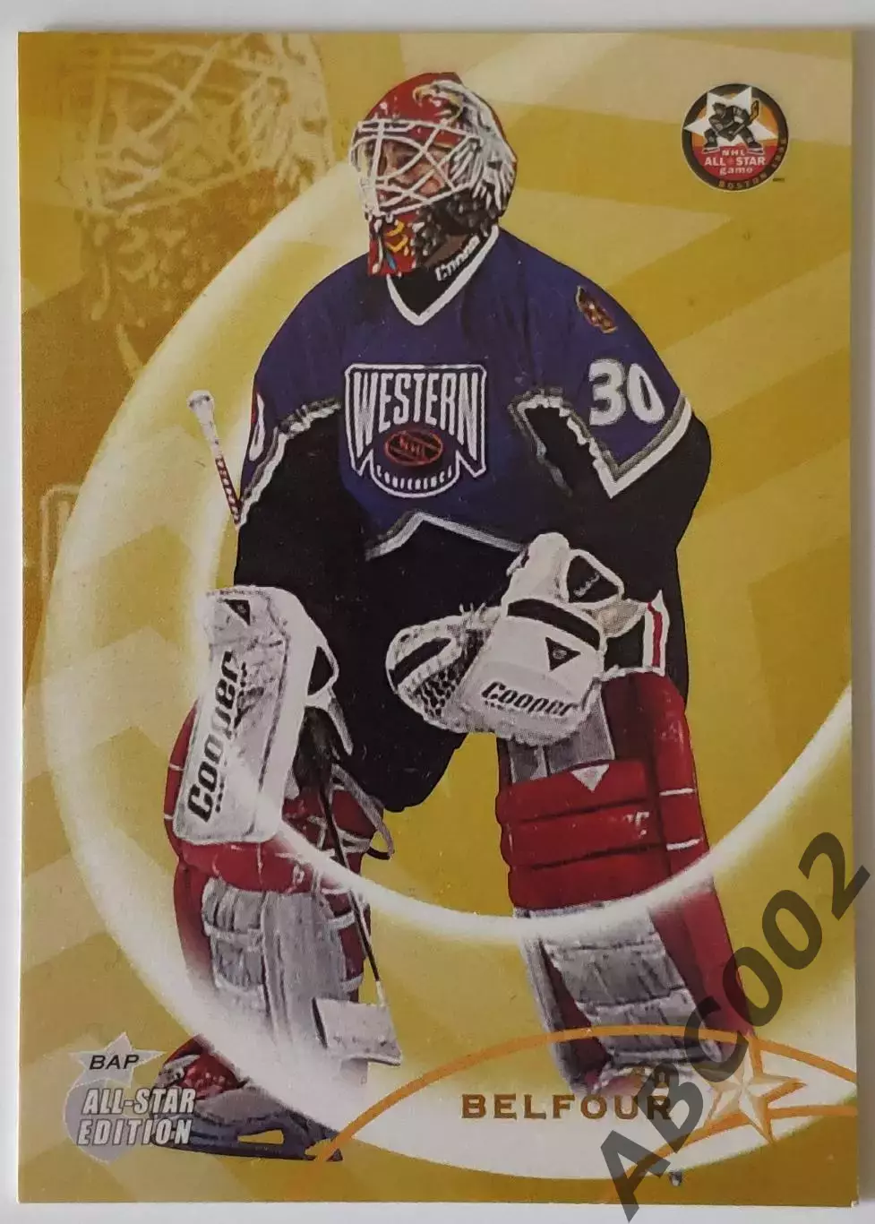 Карточка НХЛ / Ed Belfour / All Star Edition / In The Game