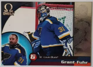 Карточка НХЛ / Grant Fuhr / Blues / Omega