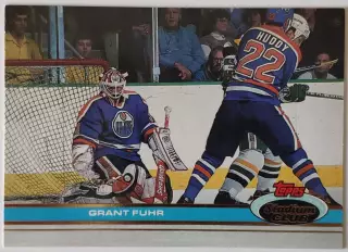 Карточка НХЛ / Grant Fuhr / Oilers / Stadium Club