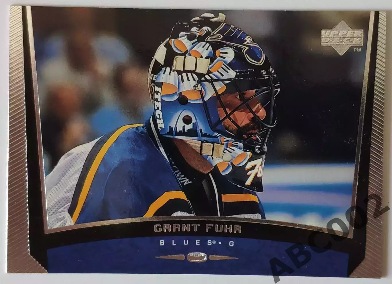 Карточка НХЛ / Grant Fuhr / Blues / Upper Deck