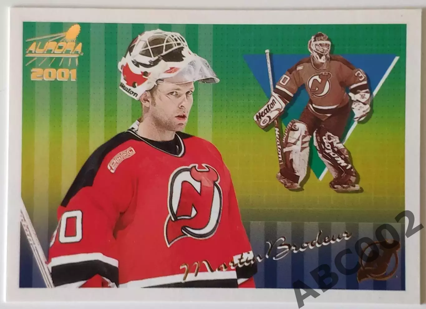Карточка НХЛ / Martin Brodeur / Devils / Aurora