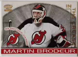 Карточка НХЛ / Martin Brodeur / Devils / In The Crease