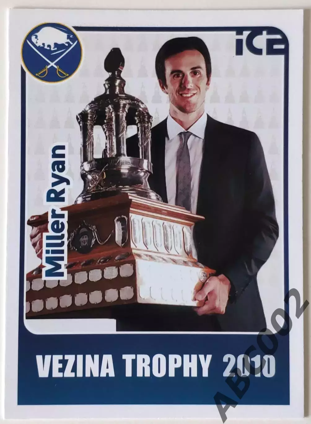 Карточка НХЛ / Ryan Miller / Sabres / Vezina Trophy