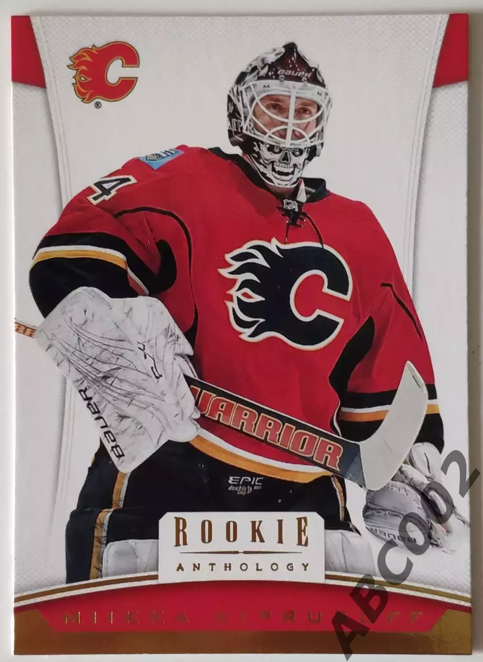 Карточка НХЛ / Mikka Kiprusoff / Flames / Rookie