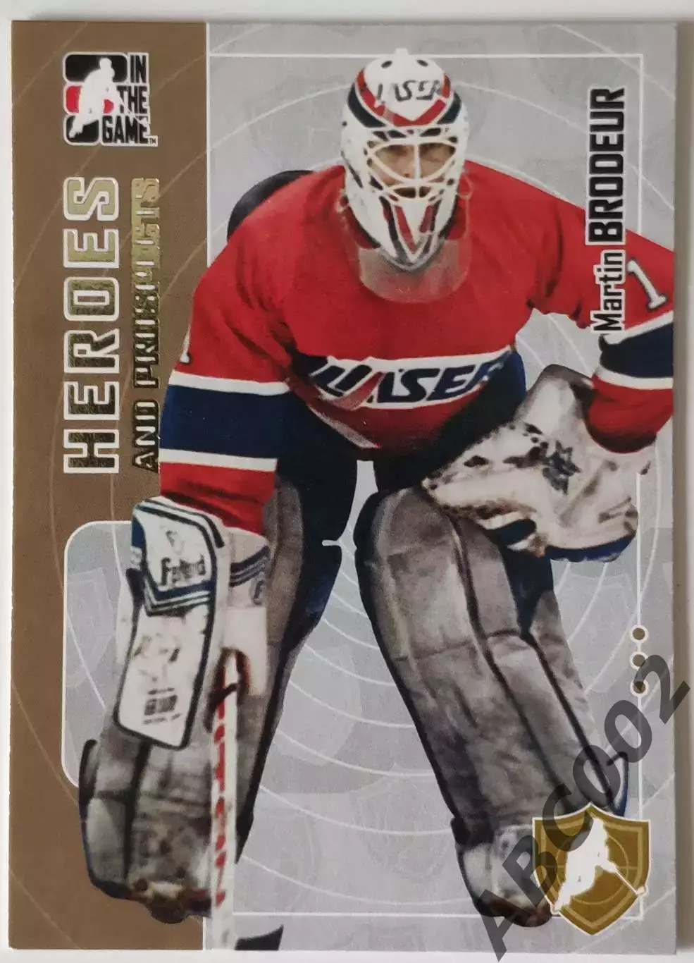 Карточка НХЛ / Martin Brodeur / Devils / In The Game