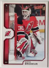 Карточка НХЛ / Martin Brodeur / Devils / 2002 Victory