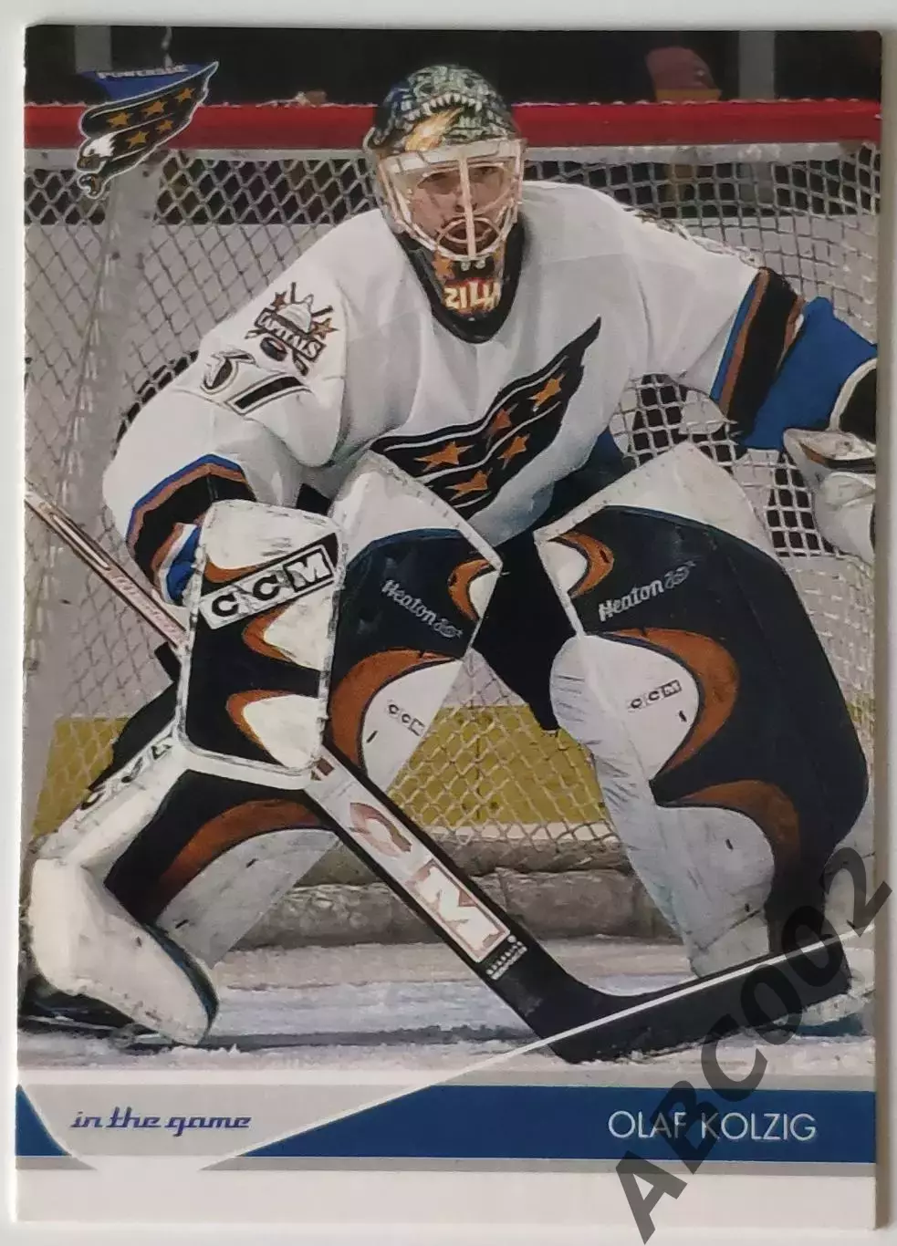 Карточка НХЛ / Olaf Kolzig / Capitals / In The Game