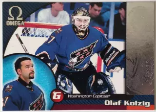 Карточка НХЛ / Olaf Kolzig / Capitals / Omega