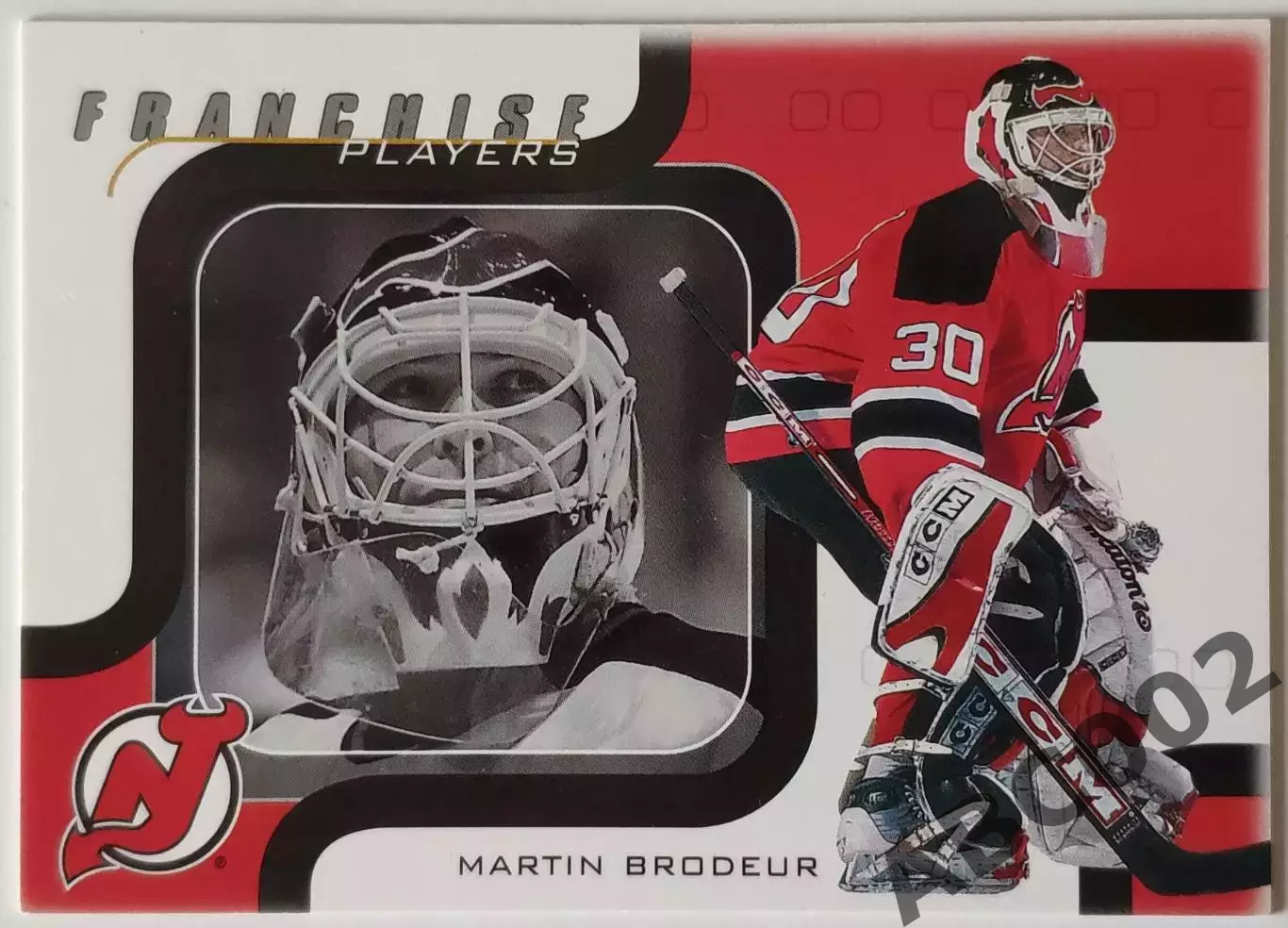 Карточка НХЛ / Martin Brodeur / Devils / Franchise