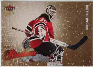 Карточка НХЛ / Martin Brodeur / Devils / Fleer
