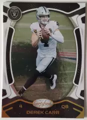 Карточка NFL / Derek Carr / Raiders / Certified