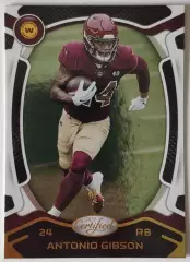 Карточка NFL / Antonio Gibson / Washington / Certified
