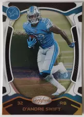 Карточка NFL / D'Andre Swift / Lions / Certified