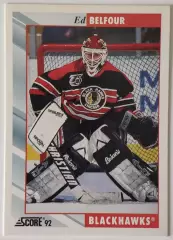 Карточка НХЛ / Ed Belfour / Blackhawks / Score