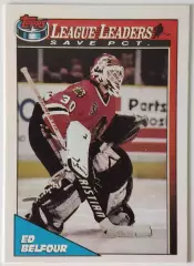 Карточка НХЛ / Ed Belfour / Blackhawks / Topps