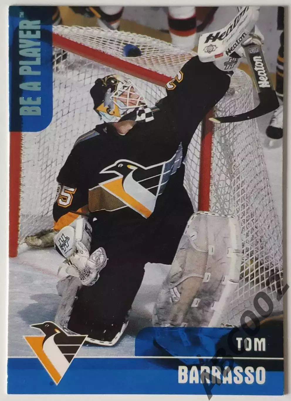 Карточка НХЛ / Tom Barrasso / Penguins / Be A Player