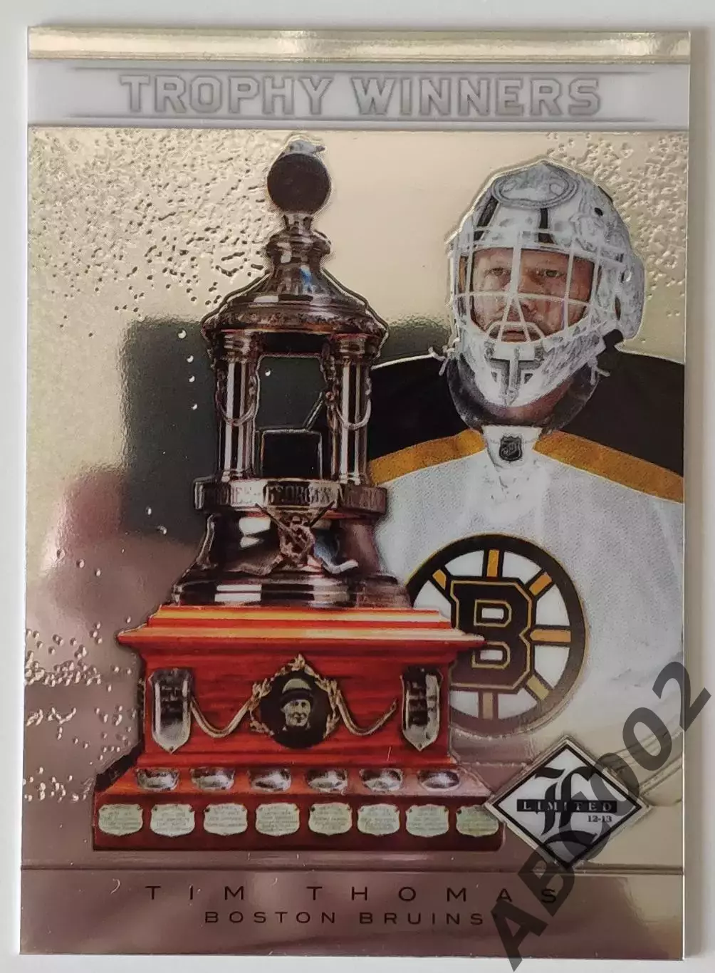 Карточка НХЛ / Tim Thomas / 22 из 199 / Bruins / Limited