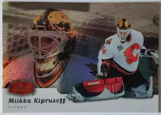 Карточка НХЛ / Mikka Kiprusoff / Flames / Flair Showcase