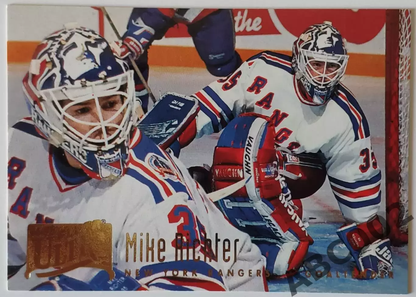 Карточка НХЛ / Mike Richter / Rangers / Fleer Ultra