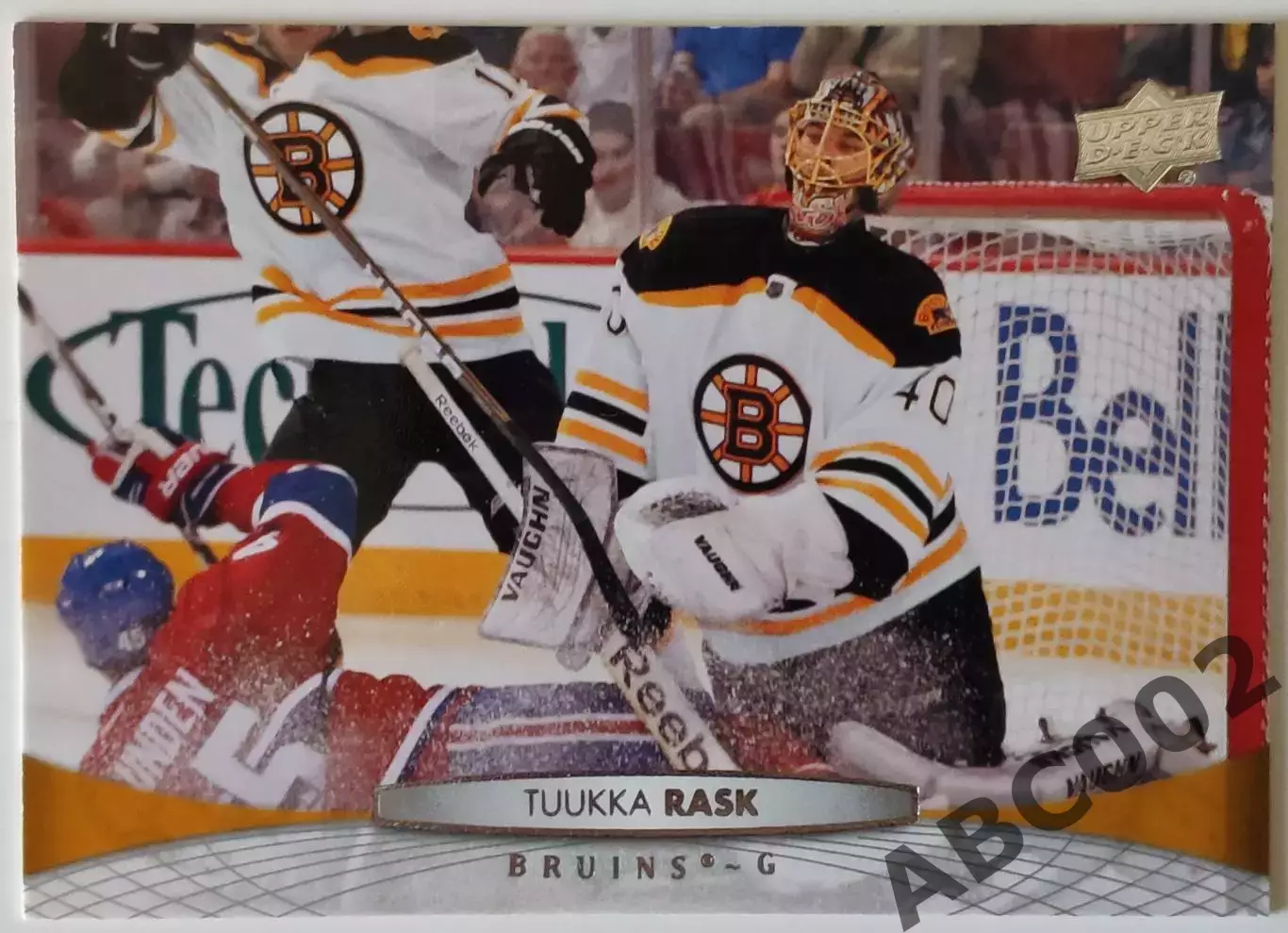 Карточка НХЛ / Tuuka Rask / Bruins / Series 2