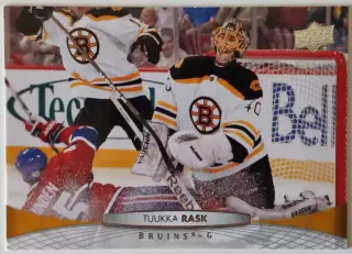 Карточка НХЛ / Tuuka Rask / Bruins / Series 2